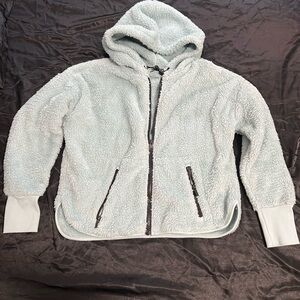 Calvin Klein Soft Blue Fleece Jacket